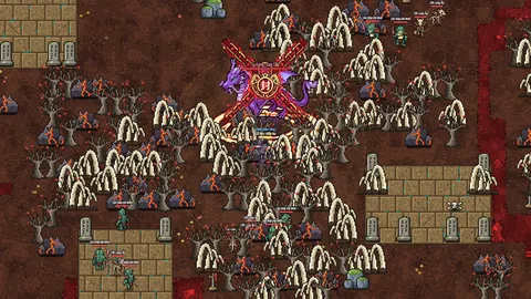 The Azure Dragon bound by sealing chains amid Scale-Armored Sea Soldiers and Bone Dragon Hatchlings