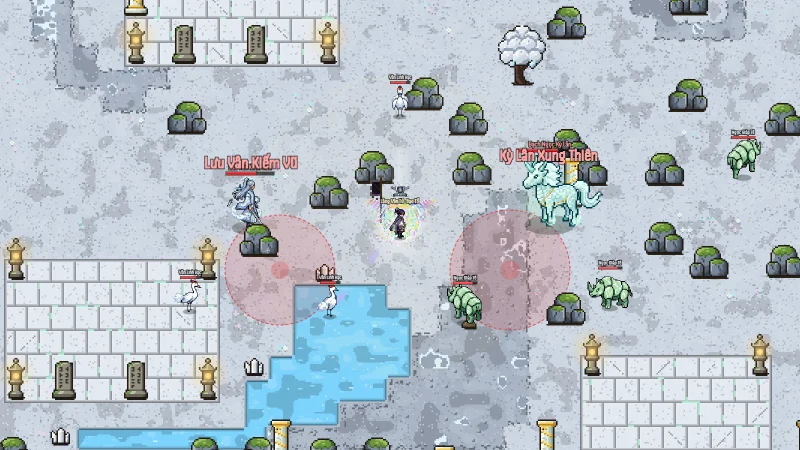 Flowing Cloud Sword Immortal in battle in the Flowing Cloud Immortal Domain